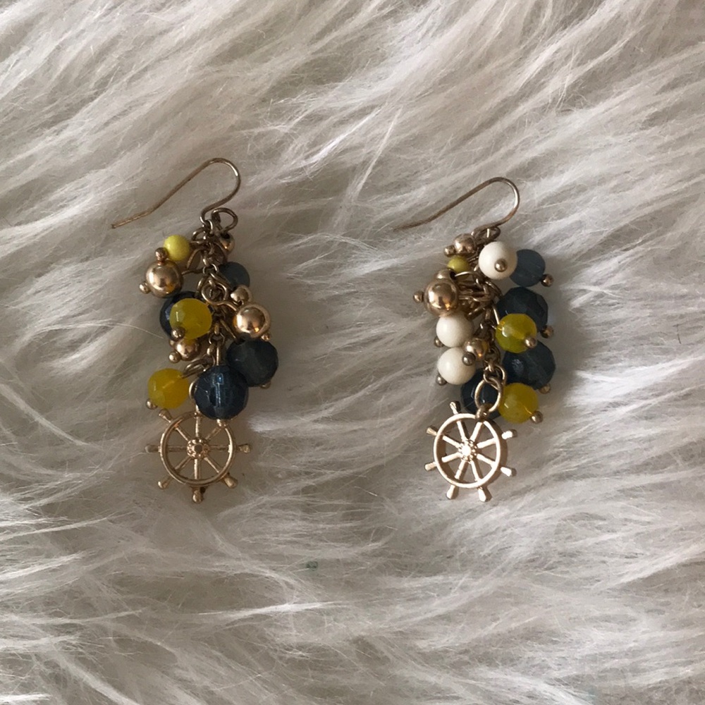 Beaded Nautical Earrings